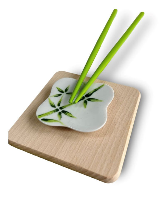 odkladač na hůlky  čtvercový "Bambusový háj" 5,5x5,5 cm