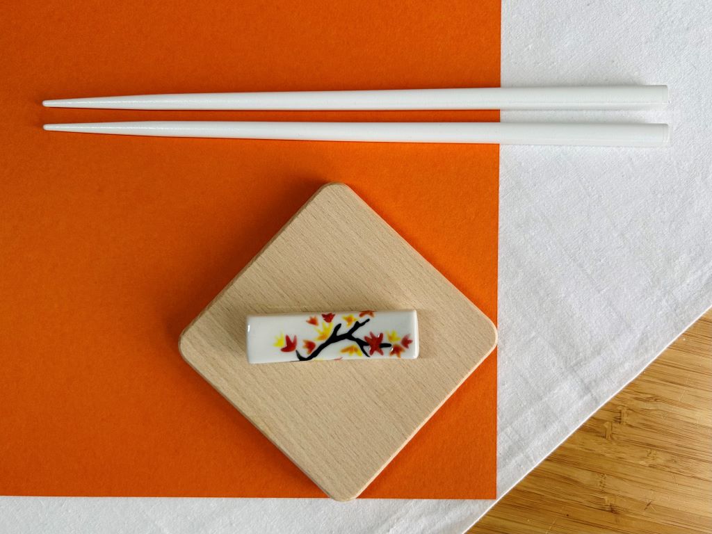 odkladač na hůlky  "Podzimní večer" 6x1,5 cm