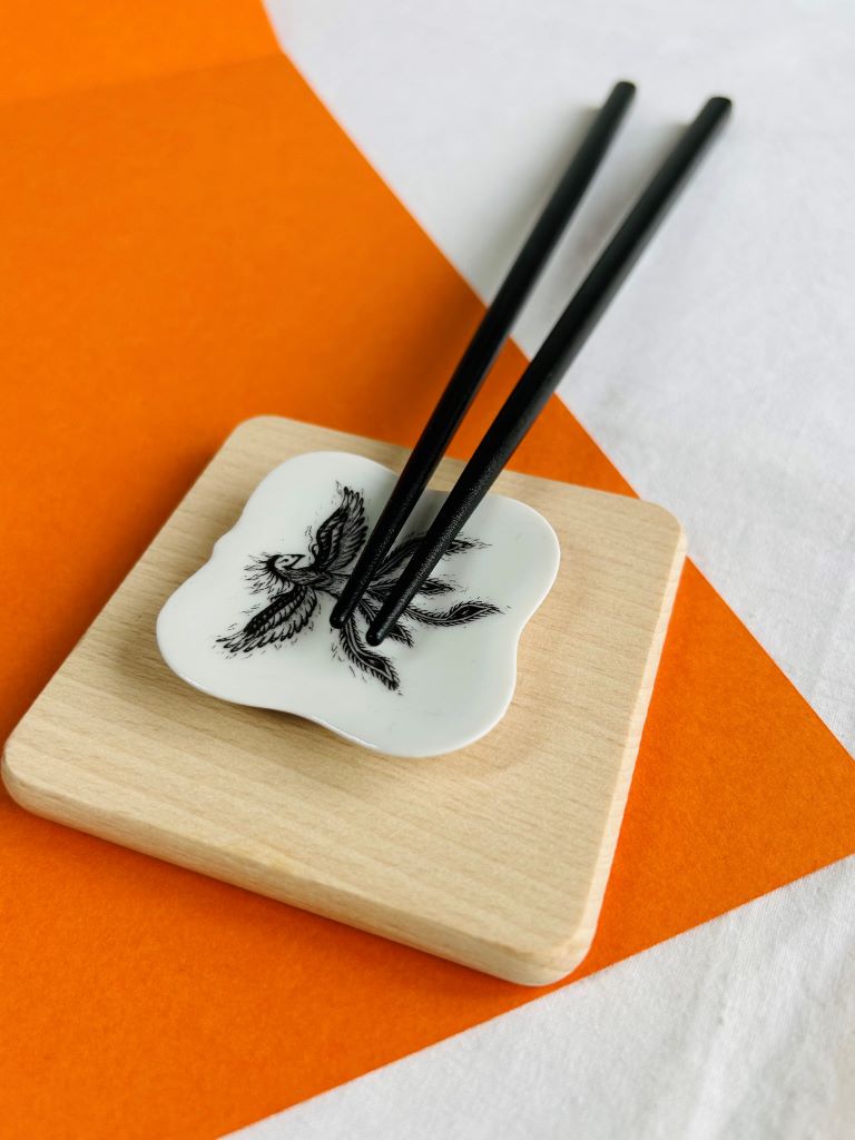 odkladač na hůlky čtvercový "Fénix" 5,5x5,5 cm