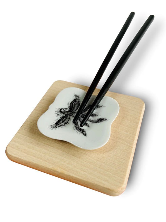 odkladač na hůlky čtvercový "Fénix" 5,5x5,5 cm