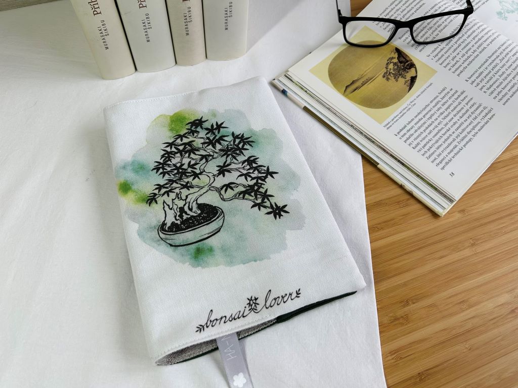 obal na knihu "Bonsai lover" malý