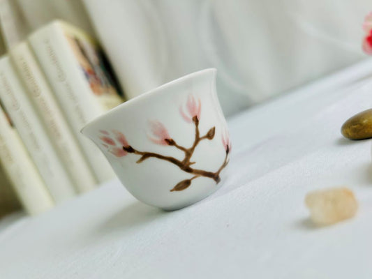 pohárek na saké a čaj "Vůně jarního snu" 50 ml