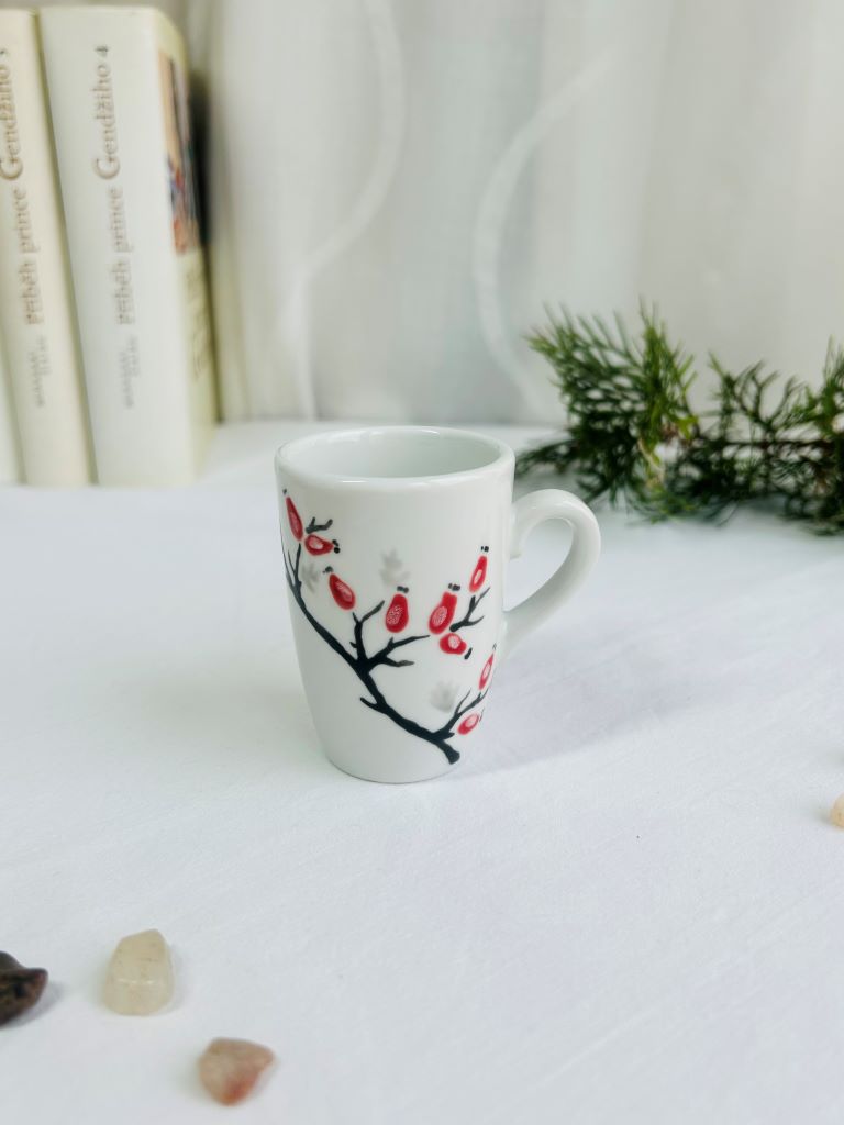 hrneček na espresso "Šípkový čaj" 90 ml