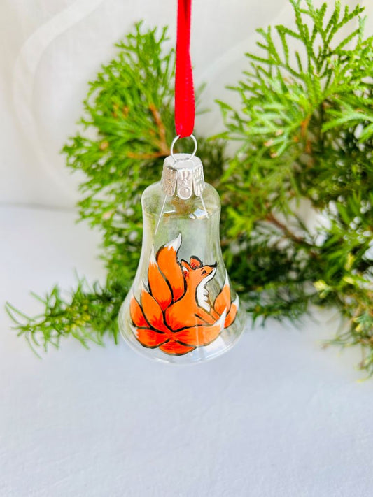 vánoční zvoneček "Kyuubi no Kitsune" 7 cm