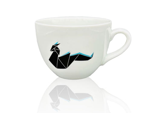 hrnek široký "Origami drak" 480 ml