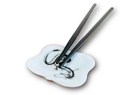 odkladač na hůlky čtvercový "Drak" 5,5x5,5 cm