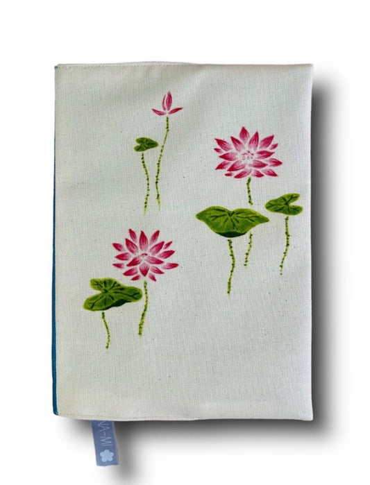 obal na knihu "Lotosové jezírko" malý