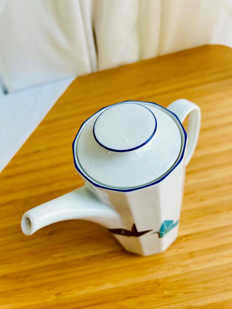 Vintage čajová souprava "Origami jeřáb" Rosenthal