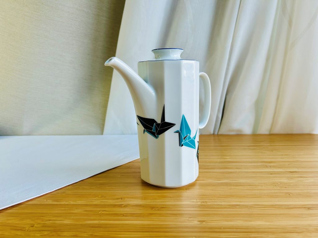 Vintage čajová souprava "Origami jeřáb" Rosenthal
