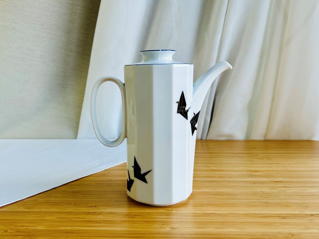 Vintage čajová souprava "Origami jeřáb" Rosenthal