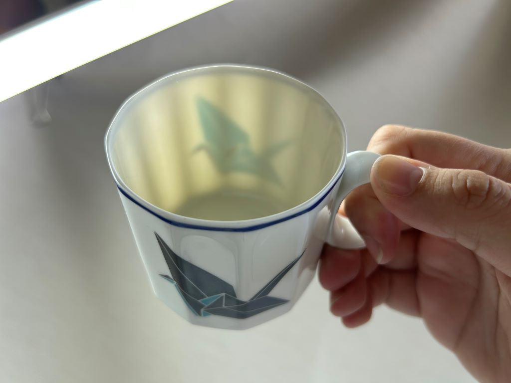 Vintage čajová souprava "Origami jeřáb" Rosenthal