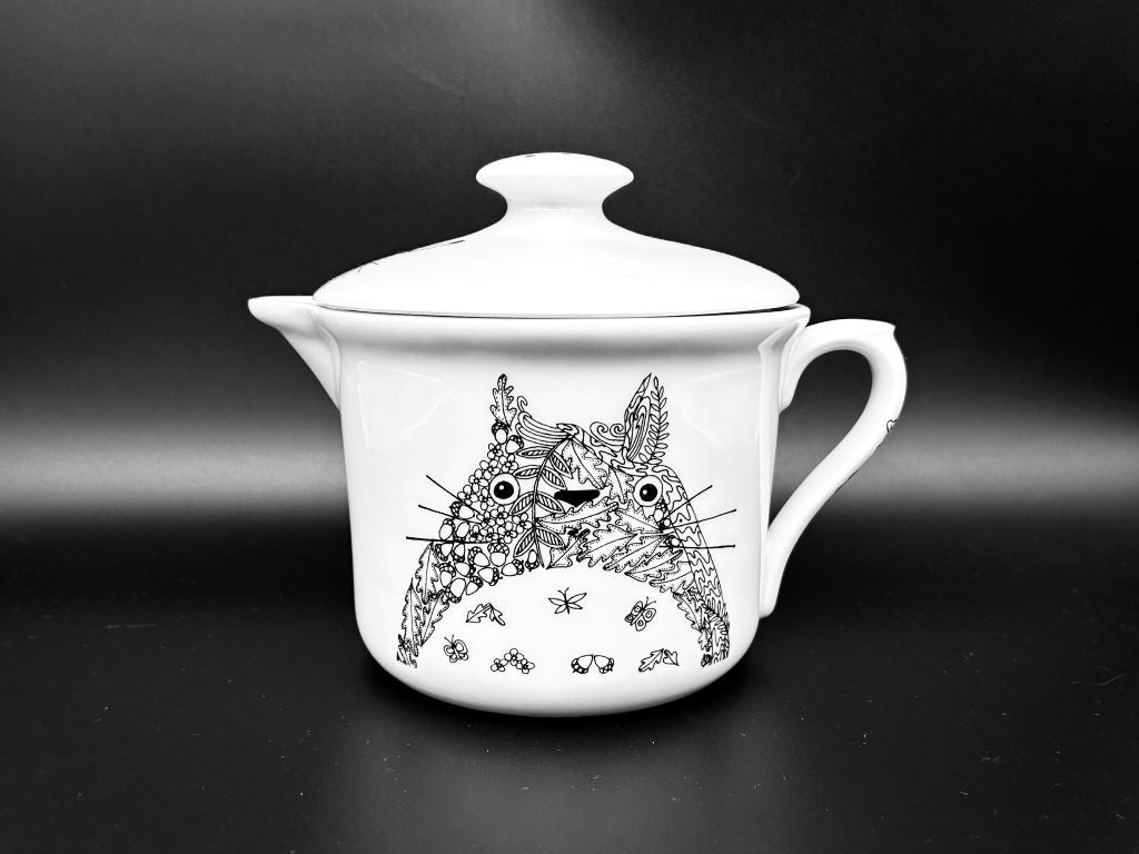 hrnek "Totoro" velký s hubičkou a víkem 900 ml