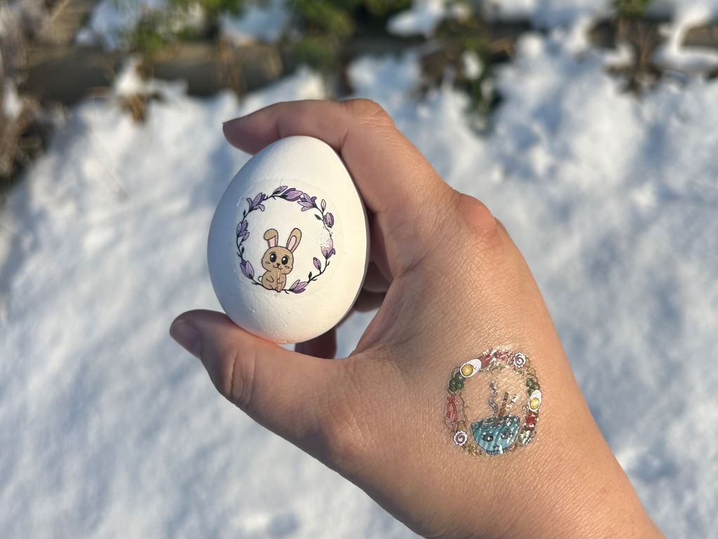 Dočasná tetovačka "Totoro a kočkobus"