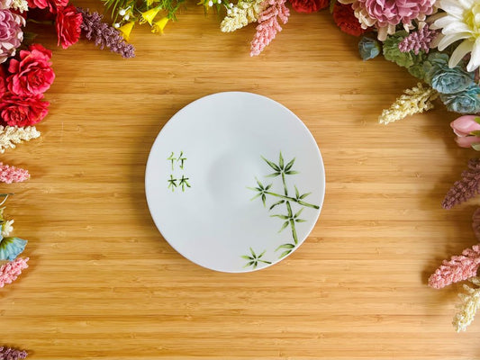 talíř dezertní "Bambusový háj"