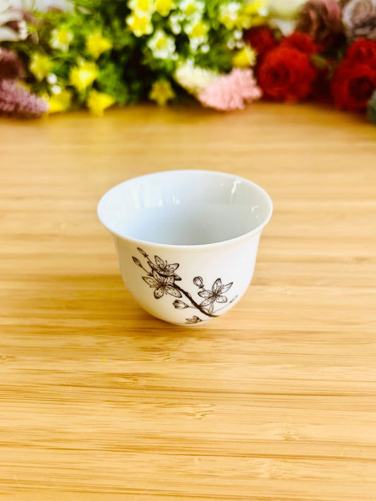 pohárek na saké  a čaj "Sakura" 50 ml