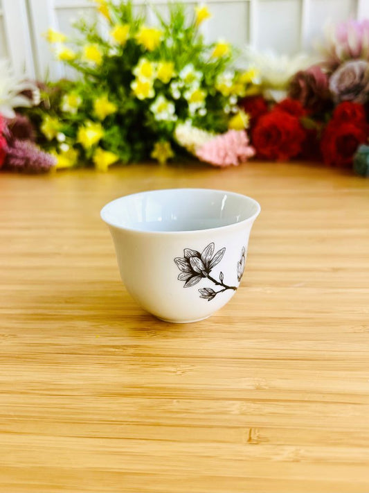 pohárek na saké a čaj "Magnolie" B&W 50 ml