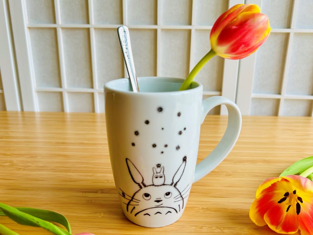 nerezová lžička "Totoro"