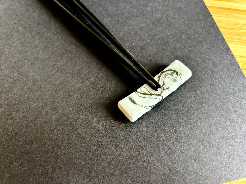 odkladač na hůlky "Drak" 6x1,5 cm