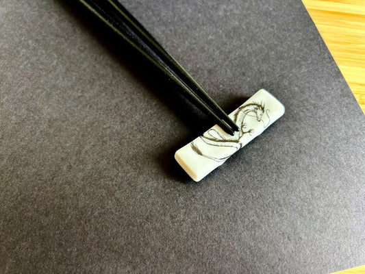 odkladač na hůlky "Drak" 6x1,5 cm