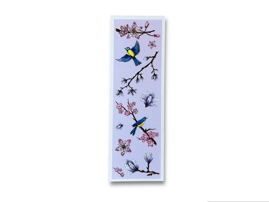 Záložka do knížky "Jarní Japonsko" 15 x 5 cm