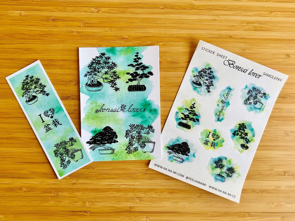Pohlednice "Bonsai lover" A6