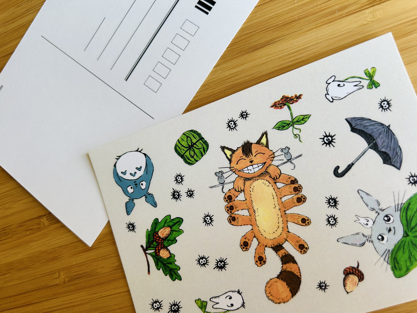 Dárkový balíček "Totoro a lesní duchové" papírový