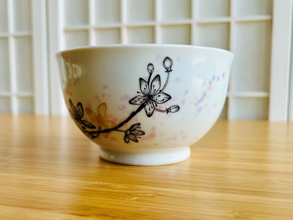 jídelní souprava "Jarní Japonsko" v dárkovém balení