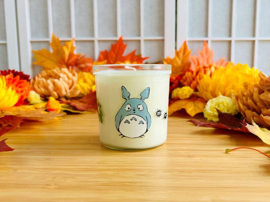 svíčka ve sklenici "Totoro" velká