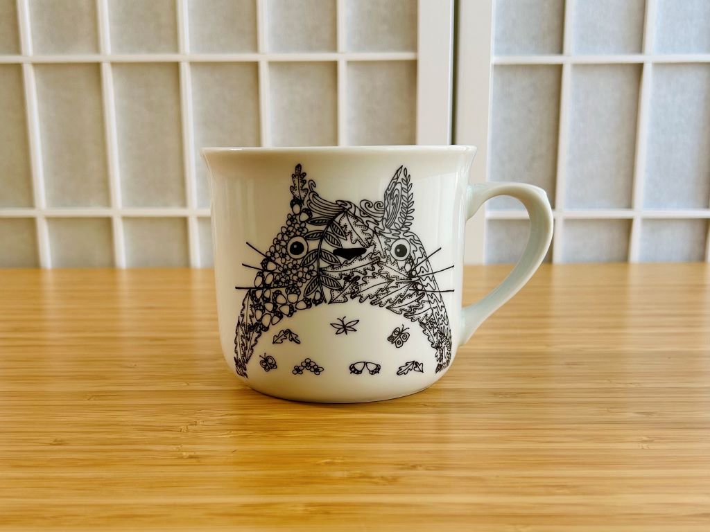 hrnek velký "Totoro omalovánka" 650 ml