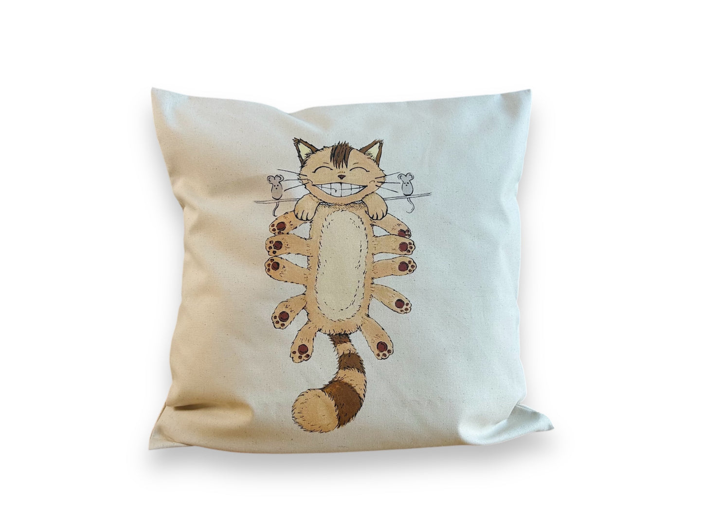 povlak na polštář "Kočkobus" 40x40 cm