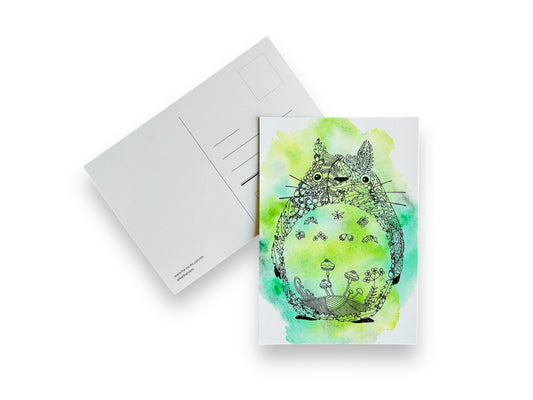 Pohlednice "Totoro" A6