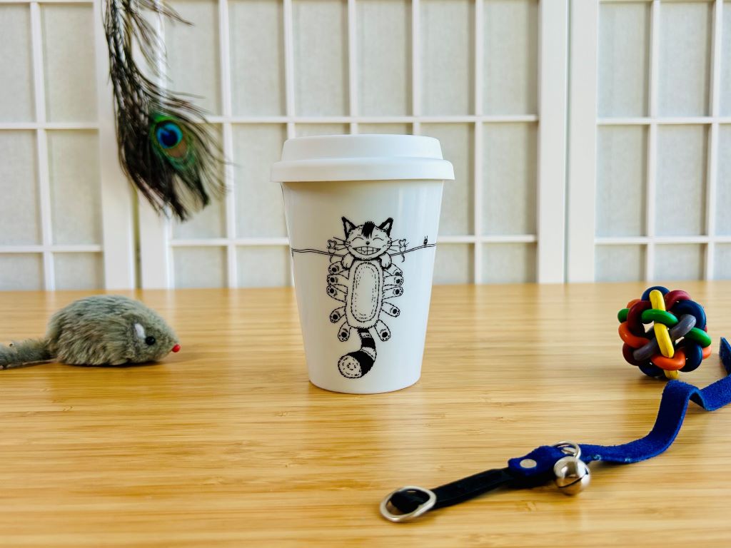 hrnek To-Go "Kočkobus" 300 ml
