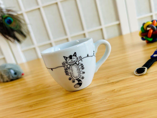 hrneček na espresso "Kočkobus" 90 ml