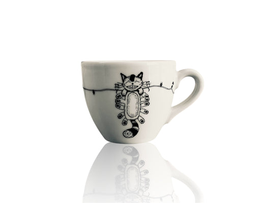 hrneček na espresso "Kočkobus" 90 ml