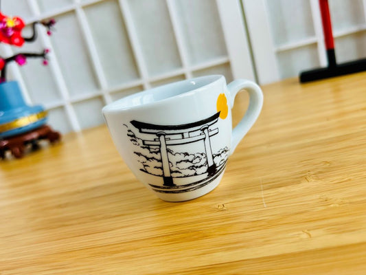 hrneček na espresso "Brána torii" 90 ml