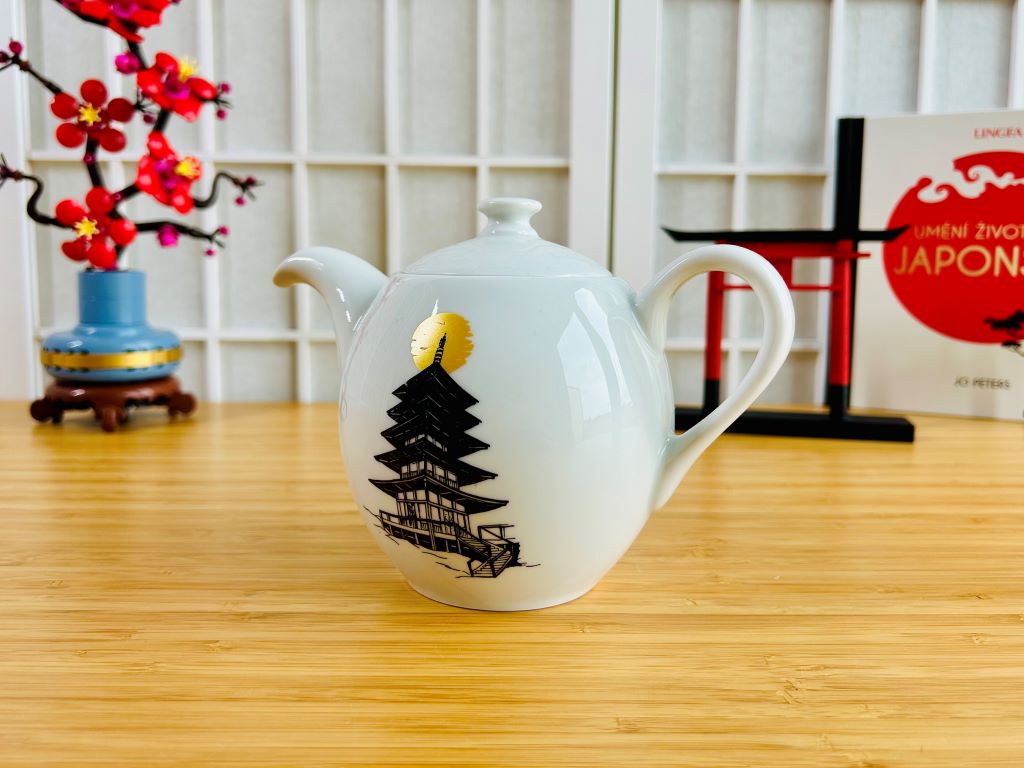 Čajová souprava "Architektura dávného Japonska"