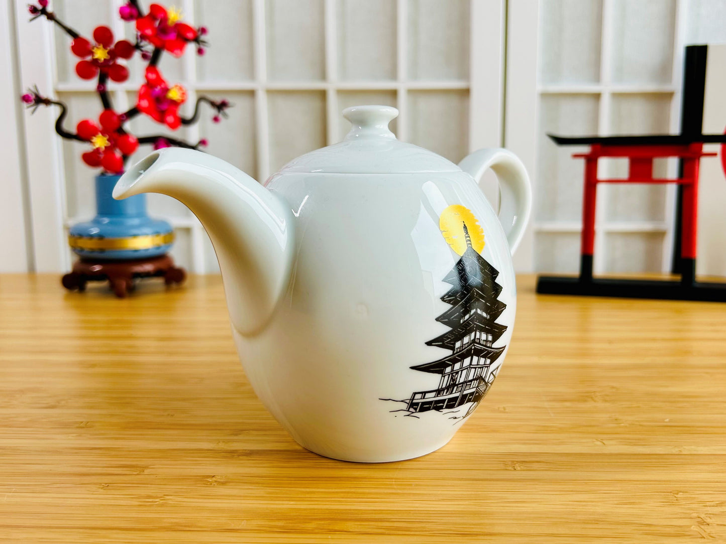 Čajová souprava "Architektura dávného Japonska"