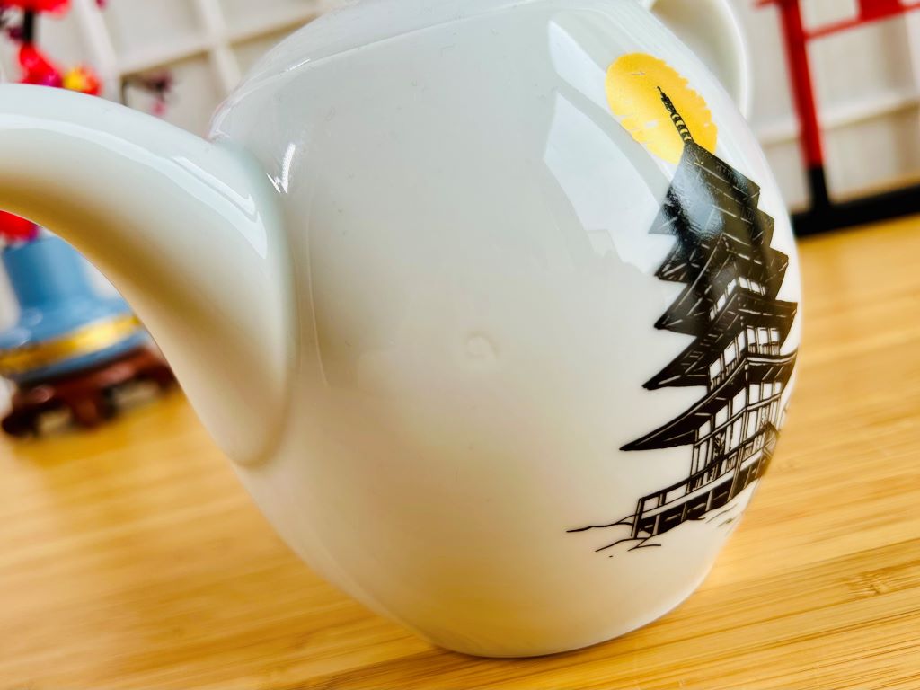 Čajová souprava "Architektura dávného Japonska"