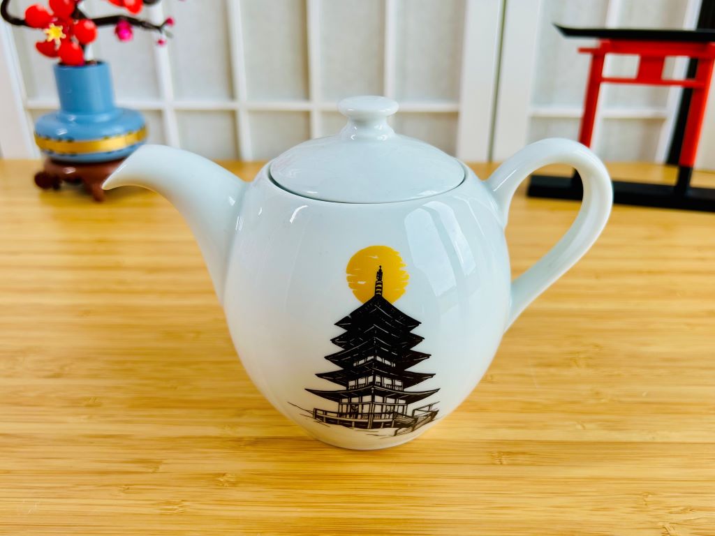 Čajová souprava "Architektura dávného Japonska"