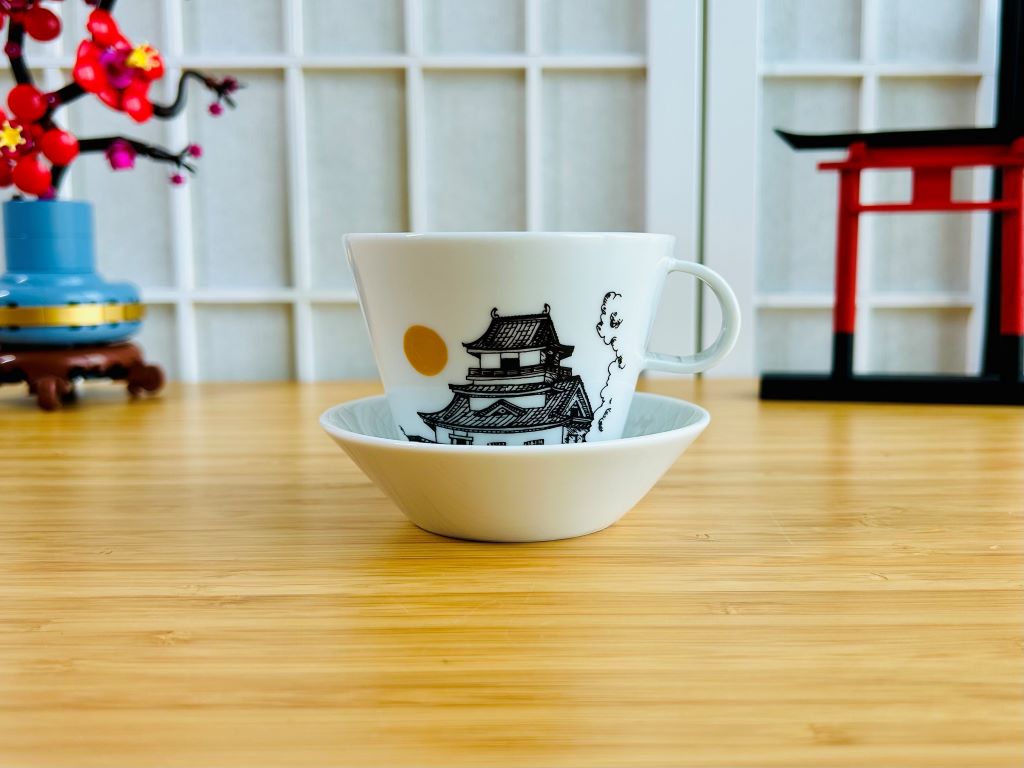 Čajová souprava "Architektura dávného Japonska"