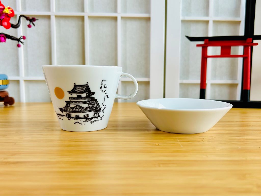 Čajová souprava "Architektura dávného Japonska"