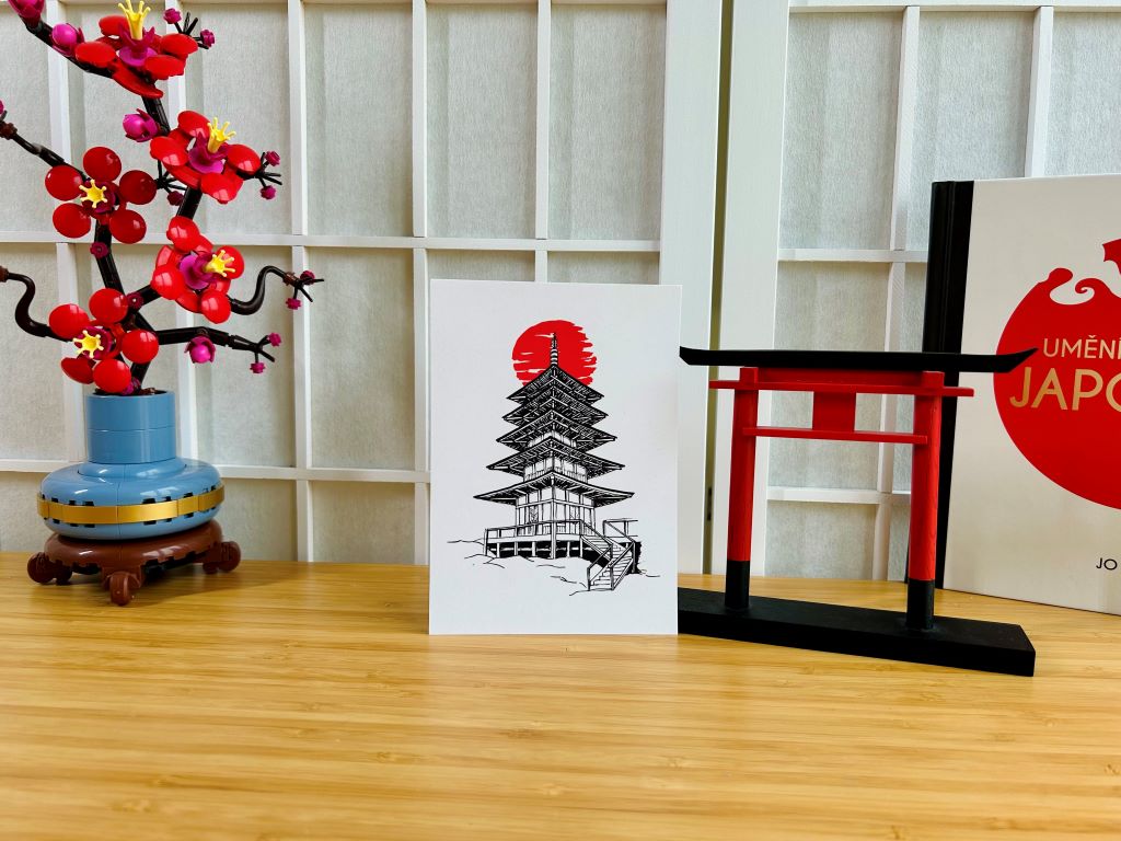 Pohlednice "Pagoda" A6