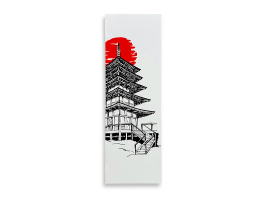 Záložka do knížky "Japonská architektura" 15 x 5 cm