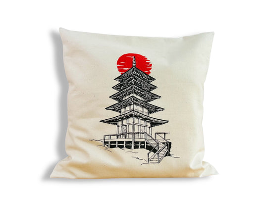 povlak na polštář "Pagoda" 40x40 cm