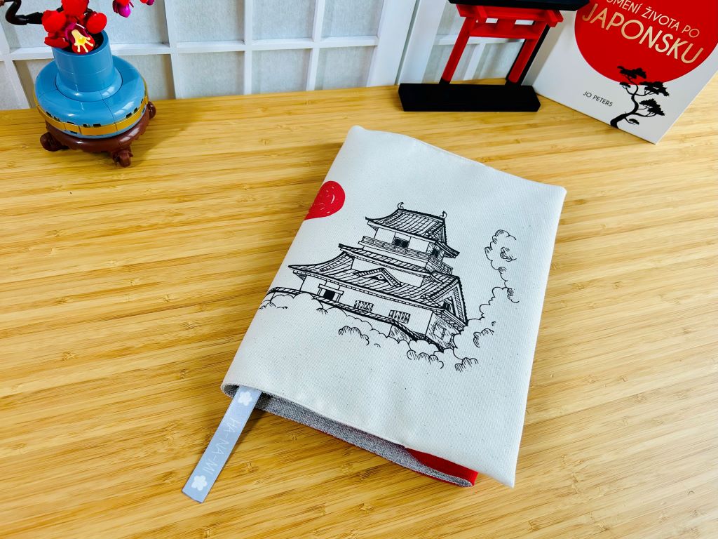 obal na knihu "Japonský hrad" velký