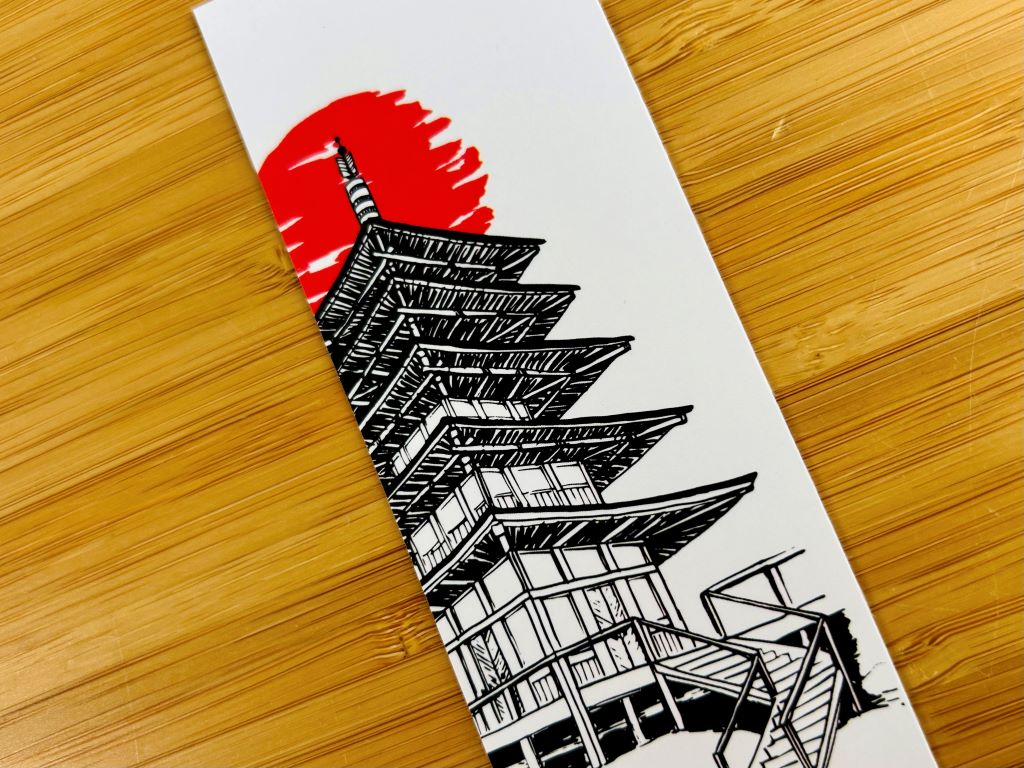 Dárkový balíček "Japonská architektura" papírový