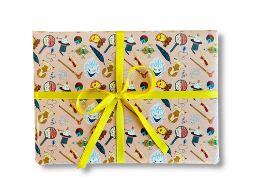 Balící papír "Láska & Magie" 475 x 680 mm