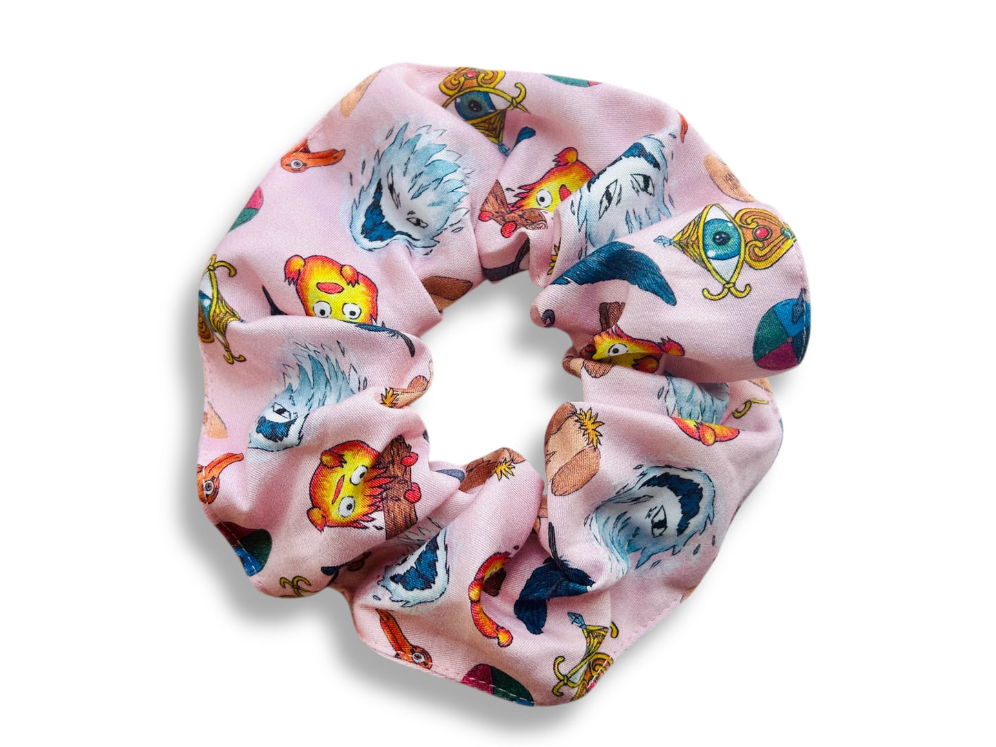 scrunchies "Láska & Magie" látková gumička do vlasů