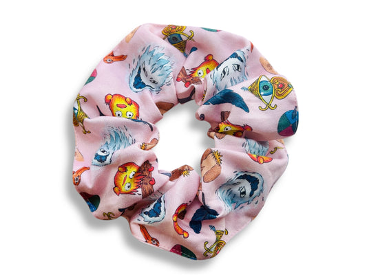 scrunchies "Láska & Magie" látková gumička do vlasů