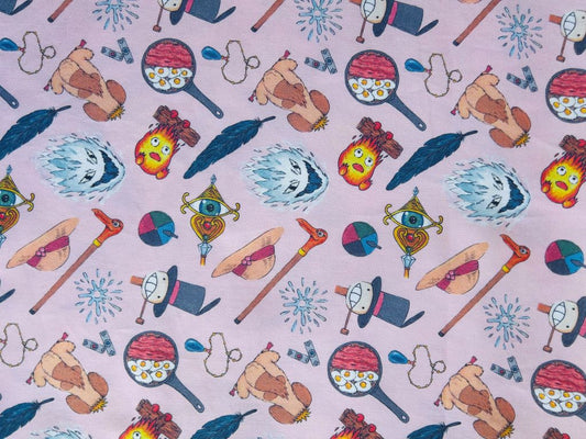 velký šátek "Láska & Magie" 100x100 cm